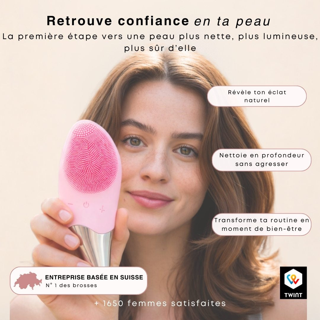 Brosse nettoyante et massante