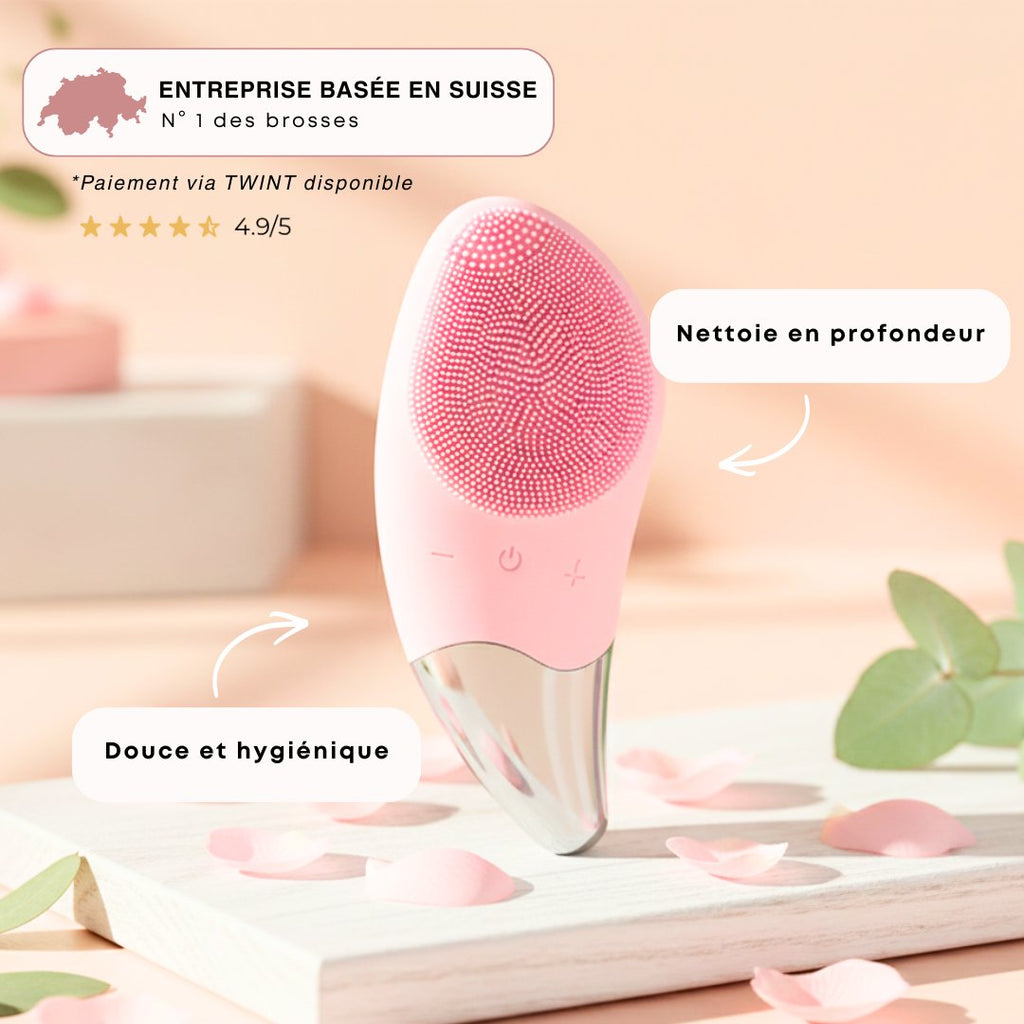 Brosse nettoyante et massante