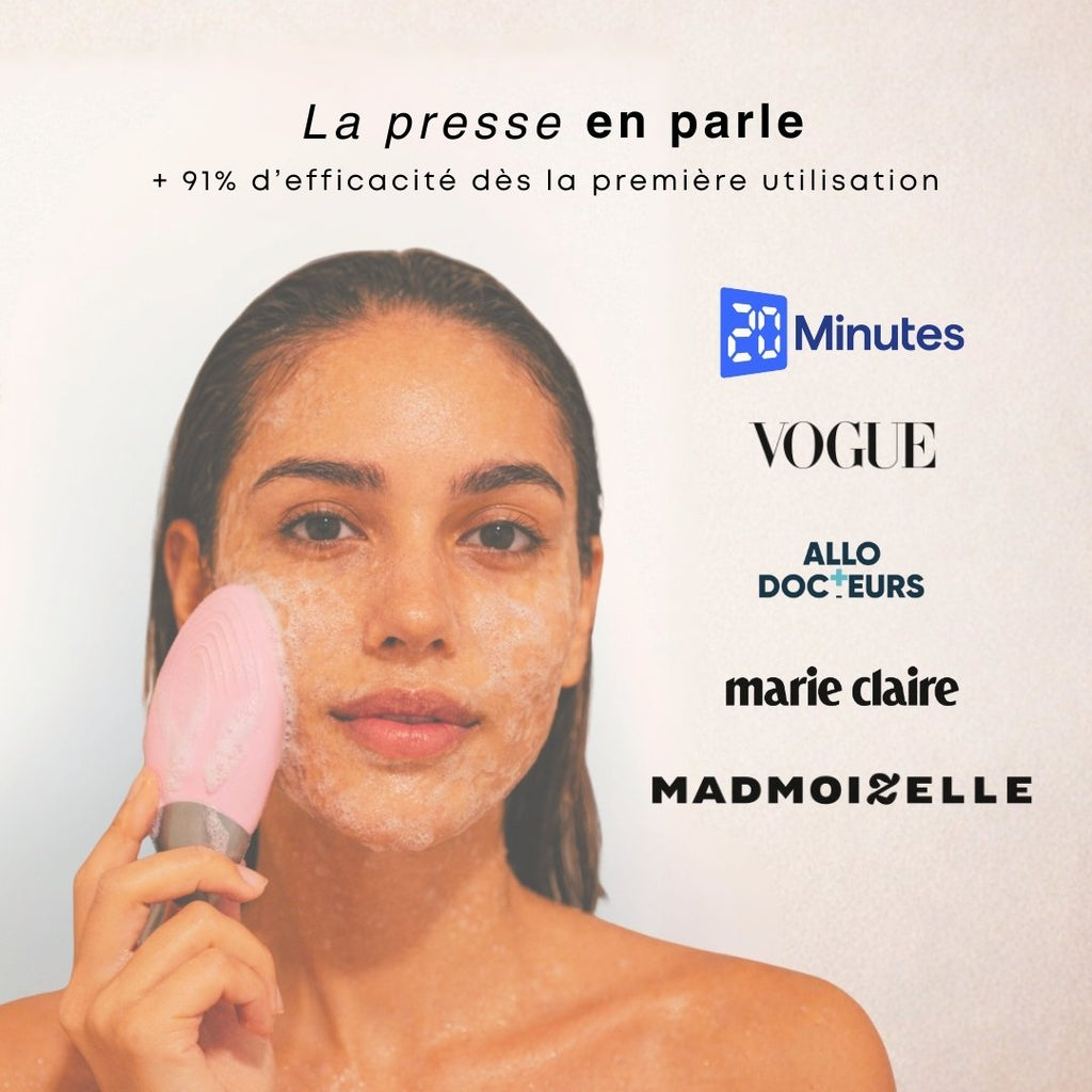 Brosse nettoyante et massante