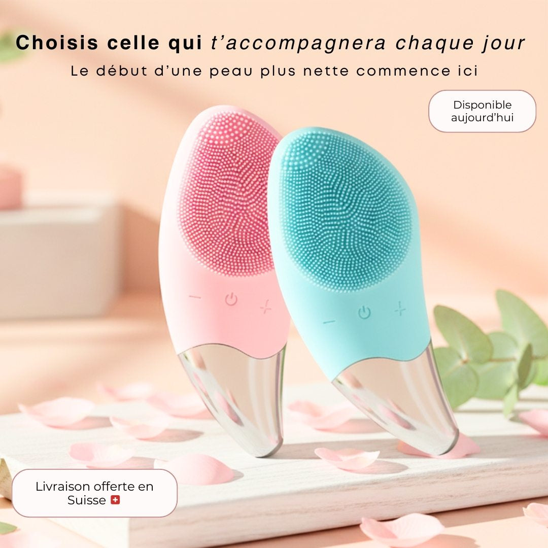 Brosse nettoyante et massante